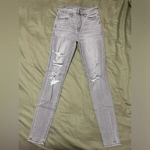 Grey American Eagle Jeans